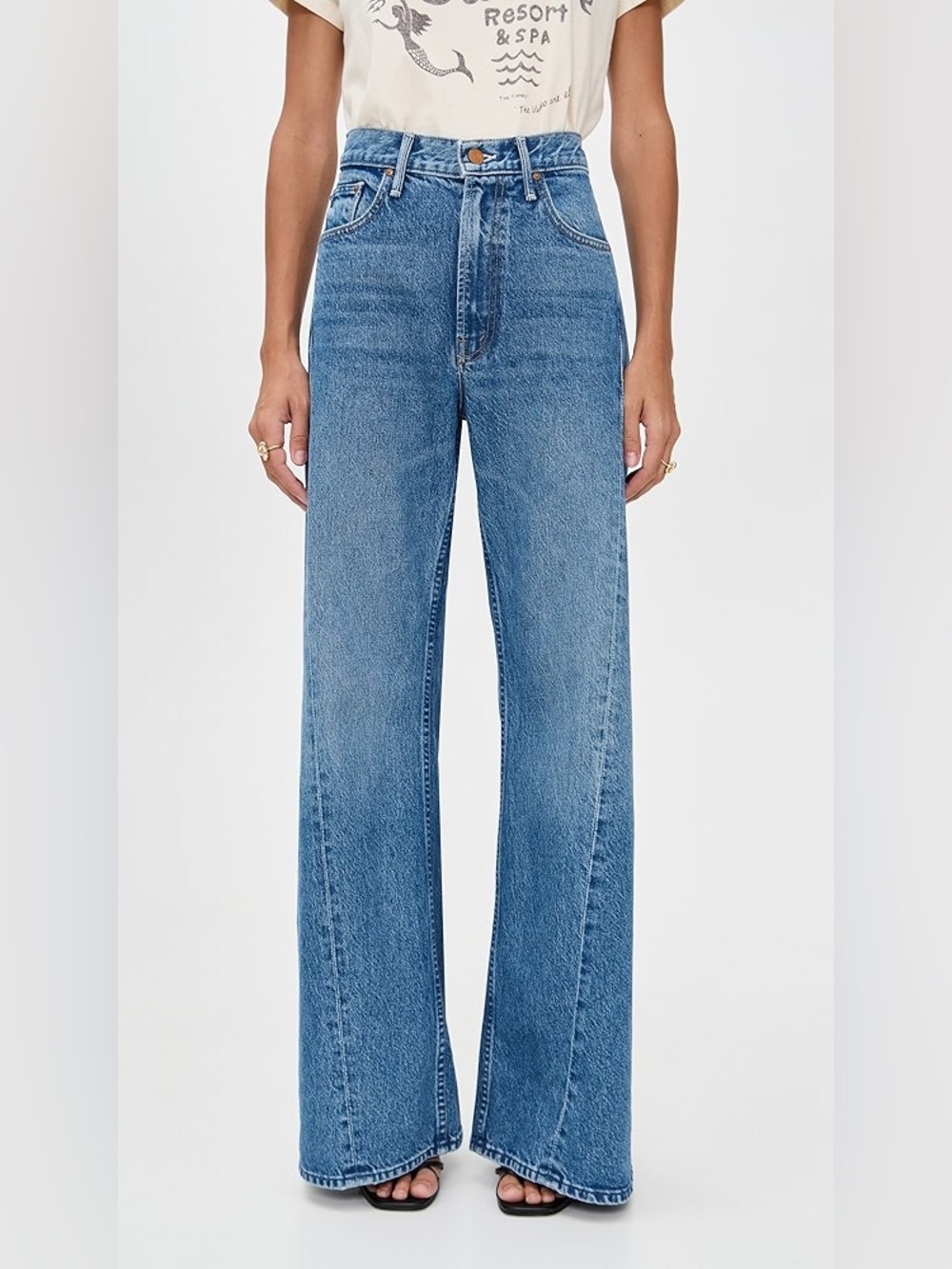 MOTHER Lemon Twist Jeans